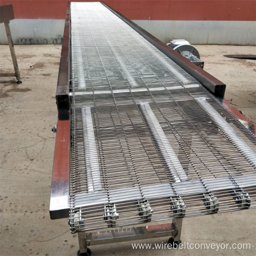 Stainless Steel Flat Flex Conveyor Belt